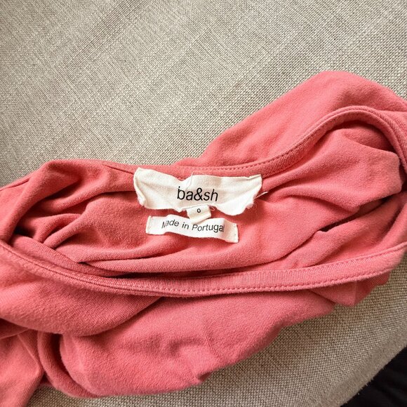 B&SH PINK bodysuit Size 0 - Picture 6 of 8